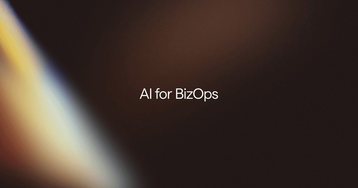 How we use AI to automate our BizOps