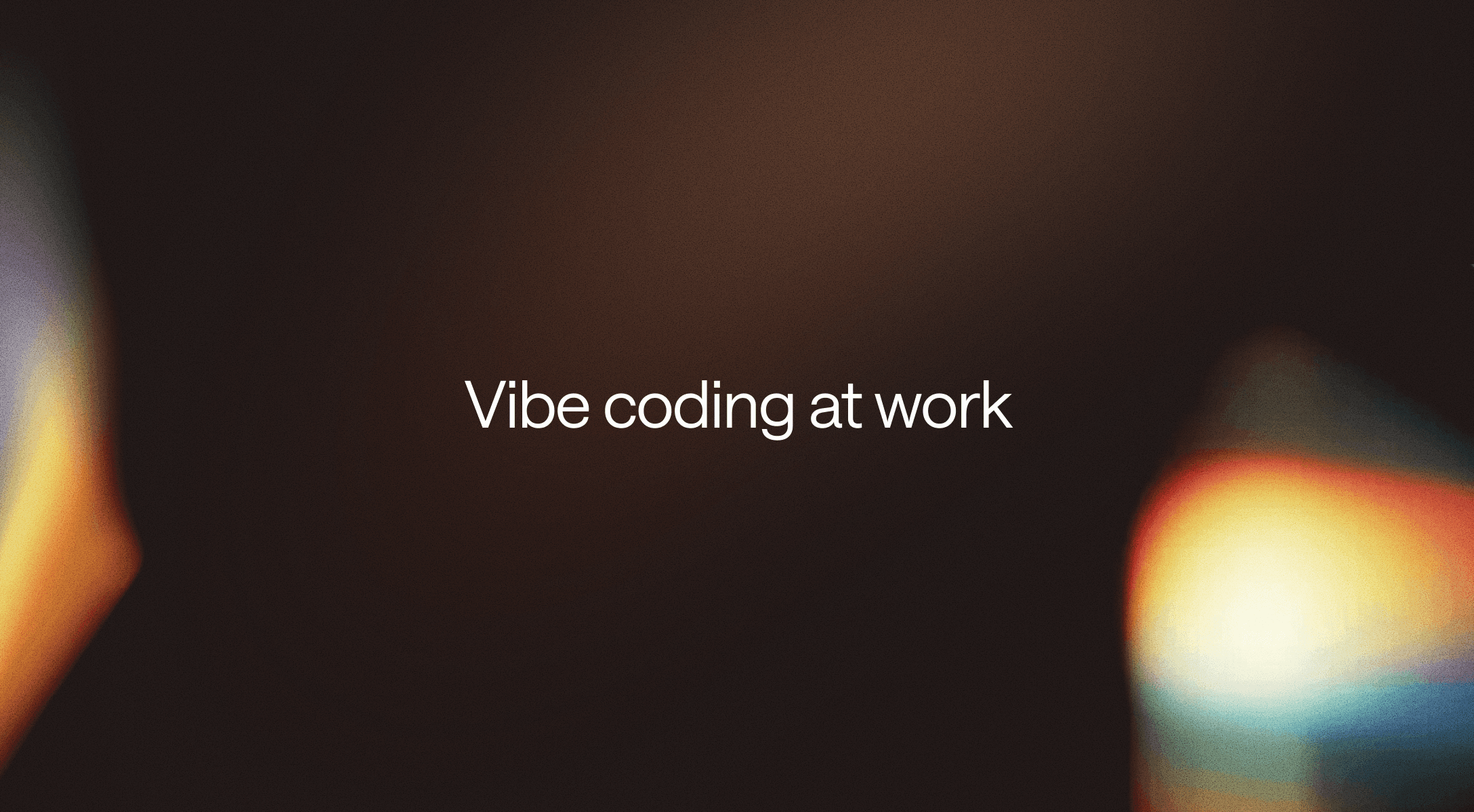 Vibe coding just hit the rest of the company