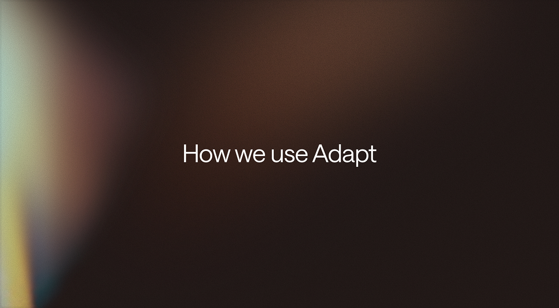 How Adapt uses Adapt