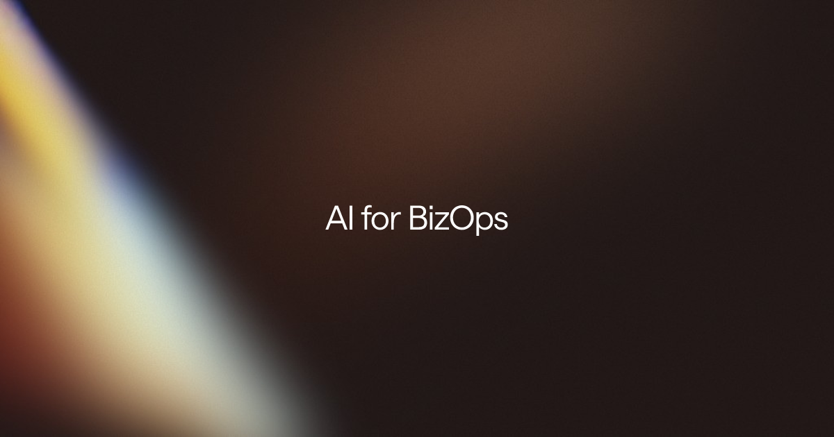 How we use AI to automate our BizOps