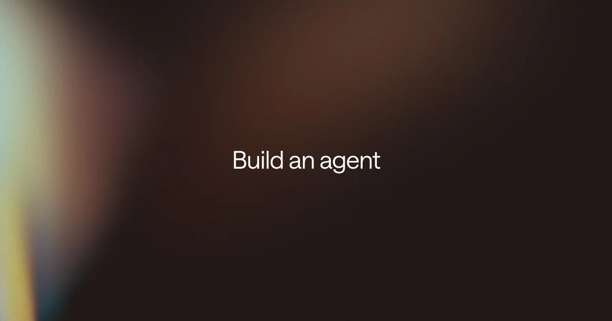 How to build a natural-language agent