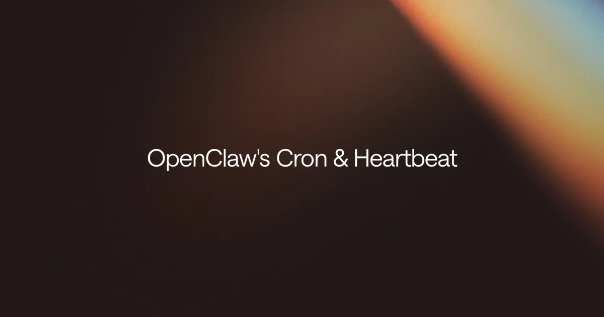 A business guide to OpenClaw's cron and heartbeat