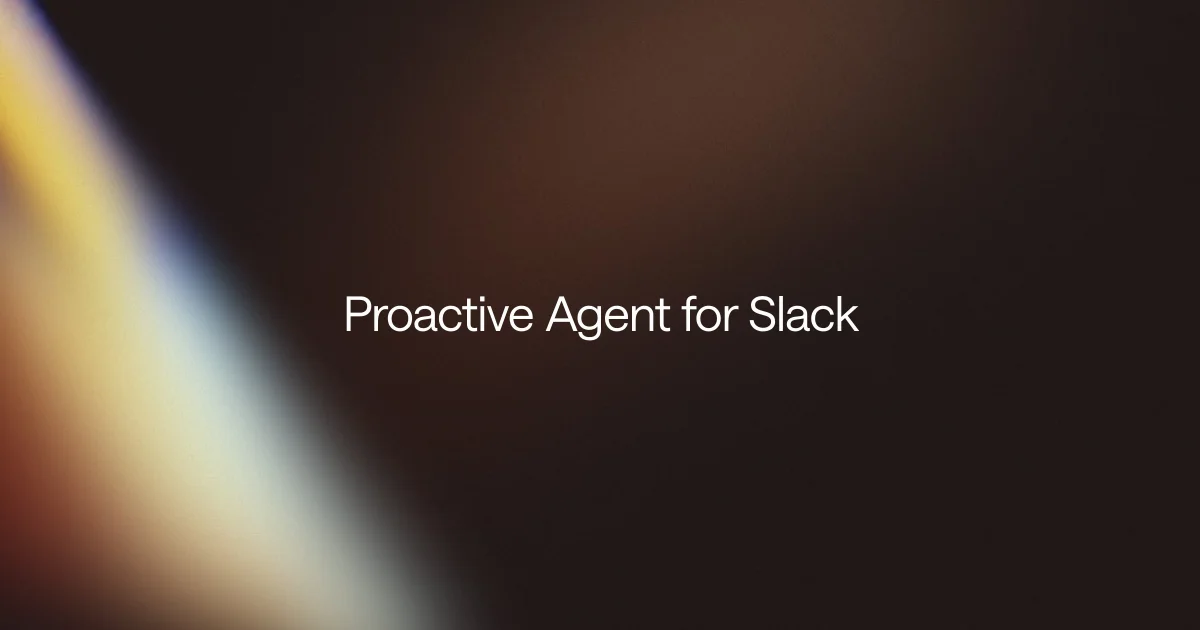 We taught the Adapt agent to decide when to respond on Slack